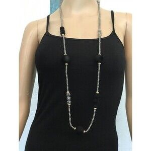 Gray and Black Elegant Necklace